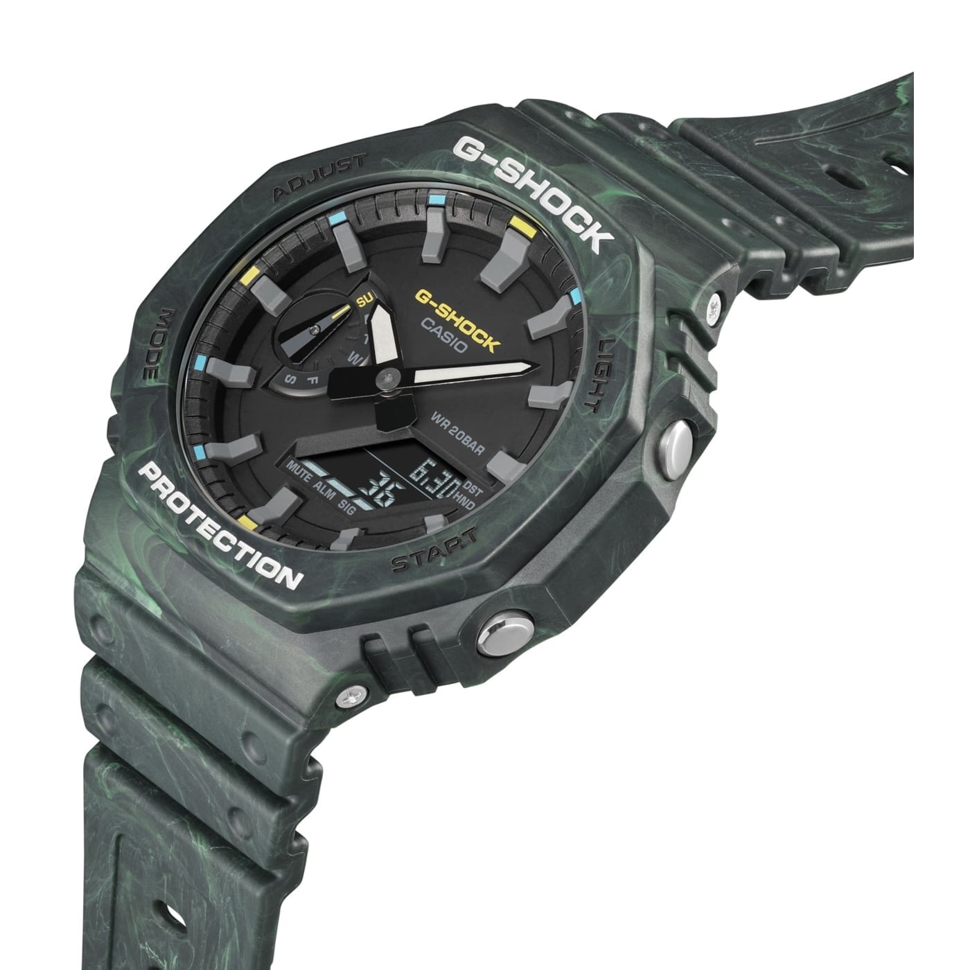 Orologio - Casio G-Shock GA-2100FR-3AER Mystic Forest Green - Watch You ...